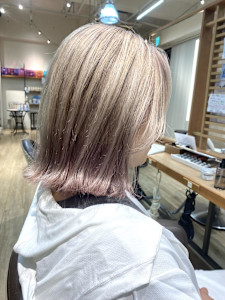 ボブ　ハイトーン裾カラー - Logue掲載