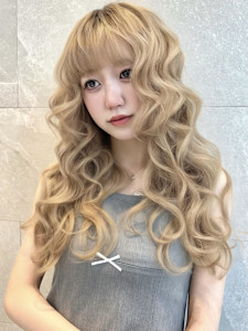 《巴結生》ミルクティーベージュ/大宮/レイヤーカット