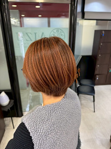 白髪ぼかしハイライト