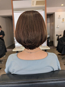 前上がりボブ - 美容室chichi廿日市掲載