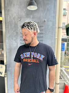 【ブリーチ×ツイストスパイキー】爽やかフェードカット