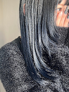 ロングレイヤー  ブルーカラー