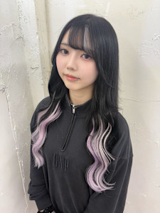 カラー＋エクステ