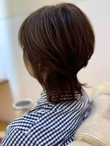 ショートレイヤー 似合わせカット ベージュカラー - Beautissimo 所沢掲載