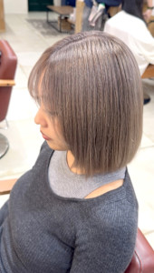 ダブルカラーミルクティーベージュ - hair design Norm掲載