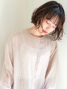 【kiji】くせ毛風カジュアルパーマボブ　＃久屋大通＃丸の内