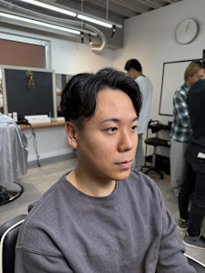  大宮/カット/短髪/毛流れ/センターパート - Vii men掲載