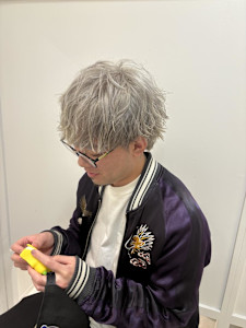 メンズハイトーン/ホワイトベージュ/ブリーチ