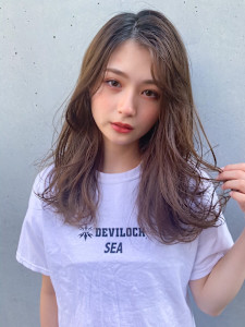 綺麗な艶髪スタイル　美髪レイヤー