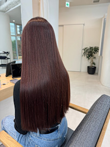 髪質改善カラー