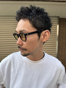 ベリーショートパーマメンズ - QOL mens salon 円山掲載