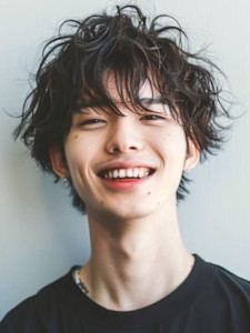 ツイストスパイラルパーマ 刈り上げ 無造作パーマ マッシュ - Men's salon SEPT. 博多掲載