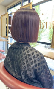 ピンクカラー×ボブスタイル - Lourdes hair design掲載