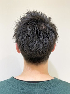 就活もイケる短髪2ブロック