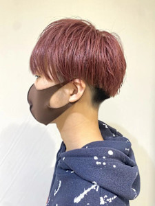 メンズピンクカラー