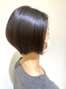 王道前下がりボブ - Ash 八王子店掲載