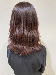 ピンクイヤリングカラー