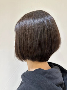 ストレートボブグラデーション