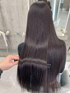 カラー＋トリートメントで後ろ姿美人