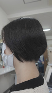 コンパクトなボブスタイル - くろかみ美容室掲載