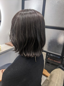 白髪ぼかしカラー◎アッシュ - aroot 町田店 酸性縮毛矯正/髪質改善カラー掲載