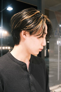 メンズハイライト筋感多め - Muse by KENJE掲載