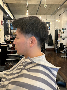 ナチュラルツーブロック - Bro Tokyo BARBERSHOP 神田店 MEN'S専門理容室掲載