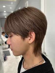 韓国ウルフ/メンズ韓国ヘア/ダウンパーマ/ニュアンスパーマ - popls掲載