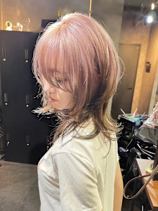 ルーツカラー　ケアブリーチ　ブリーチカラー　原宿/表参道