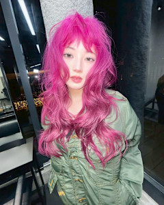 ピンクカラー　ケアブリーチ　ブリーチカラー　原宿/表参道