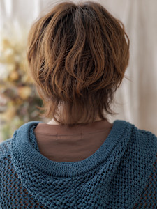 ニュアンスデザインアップバング無造作パーマ　フェザーパーマ - COVER HAIR bliss【カバーヘア ブリス】志木/志木南口駅前店掲載