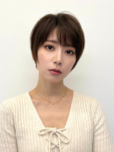 ショートカット/白髪染め/白髪ぼかし/ハイライト