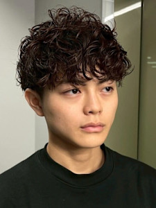 スパイラルパーマ 波巻きスパイラル ツーブロック 束感 - Men's salon SEPT. 博多掲載