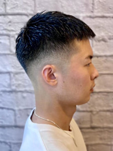 フェード×クロップスタイル - 銀座マツナガ 新宿野村ビル店掲載