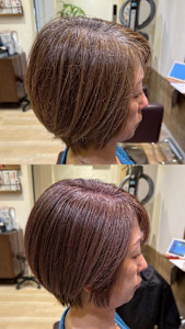 脱白髪染めハイライト＆カット - STELLA by KENJE掲載