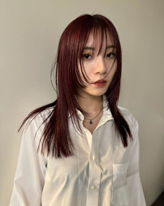 ワインレッド - Hair design D. ulu 宇都宮【ヘアーデザイン ディードット ウル】掲載