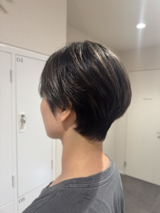 コンパクトショートでメリハリハイライト◎