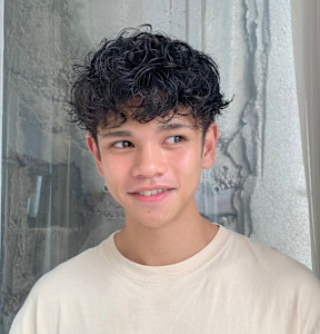 マッシュスペインカールサーフカールプードルパーマ - kiji 久屋大通/丸の内掲載