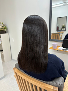 シナジー美髪縮毛＋カット＋髪質改善トリートメント
