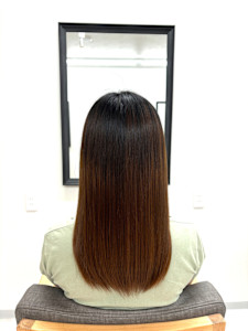 シナジー美髪縮毛＋カット＋髪質改善トリートメント