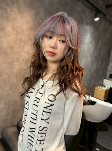 ルーツカラー　ケアブリーチ　ブリーチカラー　表参道/原宿