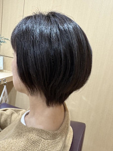 ●後頭部の丸みが叶う美シルエット●