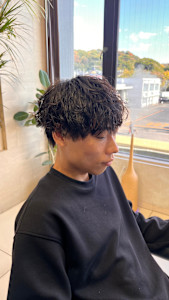 【シャドウパーマ】 - LUCK由比ヶ浜掲載