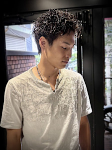 【スパイキーショート×ピンパーマ】短髪/メンズカット/men - owl 心斎橋掲載