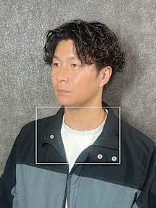 波巻きパーマ×ツイストスパイラルパーマ×men's