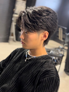 センターパート×ニュアンスパーマ×フェザーパーマ×men's - owl 心斎橋掲載