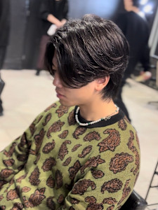 センターパート×ニュアンスパーマ×フェザーパーマ×men's - owl 心斎橋掲載