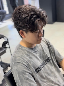 センターパート×ニュアンスパーマ×フェザーパーマ×men's - owl 心斎橋掲載