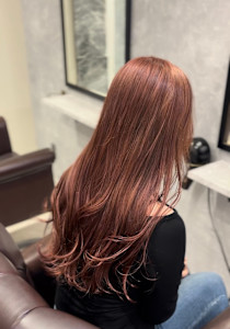 ピンクベージュ×ダブルカラー - GLADGE池袋/ダブルカラー/ブリーチ掲載