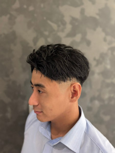 ナチュラルサイドパート - ヒロ銀座バーバーショップ大阪本店掲載